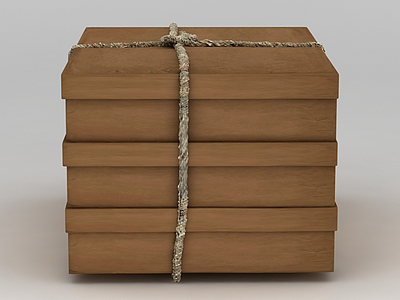 生活用品纸盒子模型3d模型
