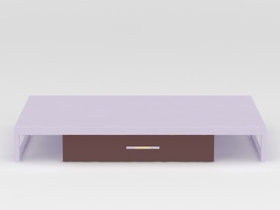 简易小型电视柜模型3d模型
