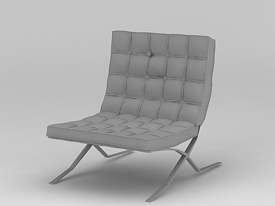 3d<font class='myIsRed'>折叠沙发椅</font>免费模型