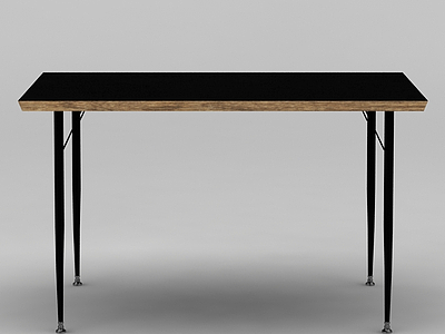 3d简易方桌免费模型
