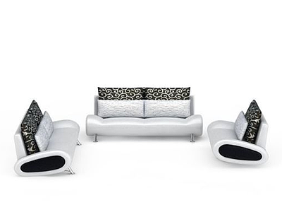 现代时尚沙发模型3d模型