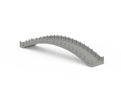 拱桥模型3d模型