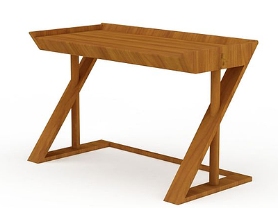 3d书桌课桌模型