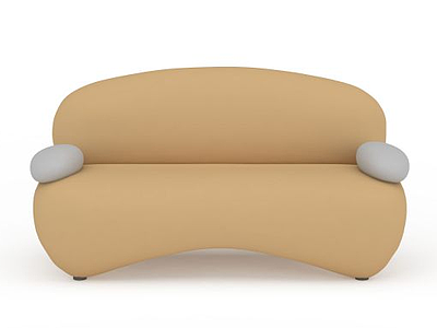 现代布艺沙发模型