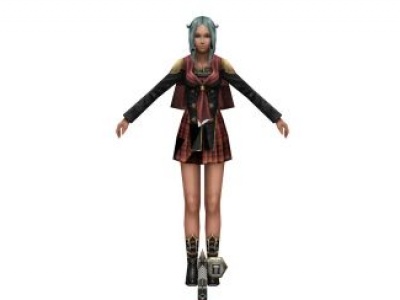 最终幻想零式角色游戏人物模型3d模型