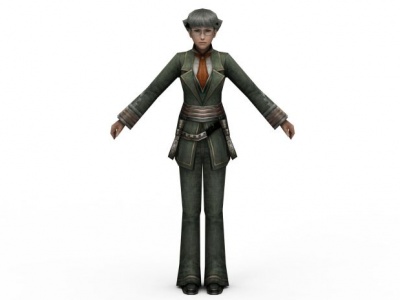 最终幻想零式角色游戏人物模型3d模型