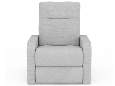 3d时尚灰色布艺沙发椅模型