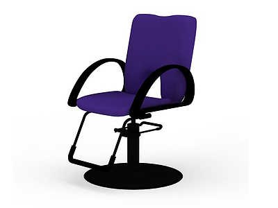 3d时尚紫色<font class='myIsRed'>休闲椅</font>免费模型