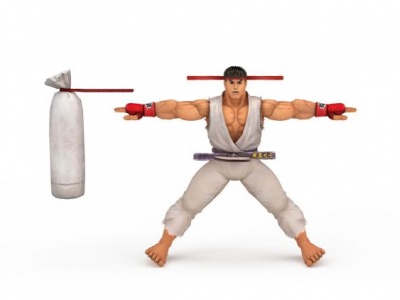 游戏人物拳皇《街霸4》模型3d模型