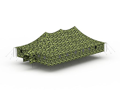 帐篷模型3d模型
