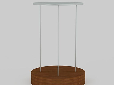3d现代创意实木吊灯免费模型