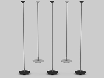 3d简约餐厅吊灯免费模型