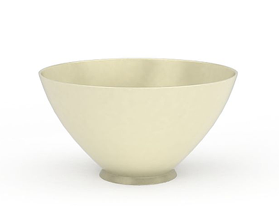 瓷碗模型