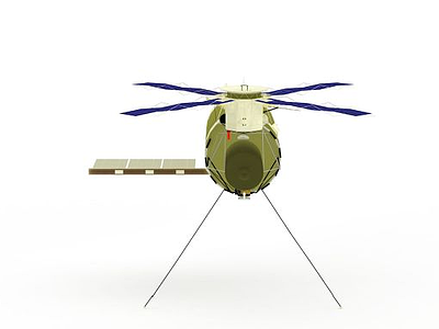 航空飞行器模型3d模型