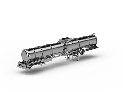 3d石油输送管道模型