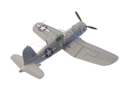 3d德国二战飞机模型