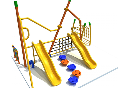 3d游乐设施模型