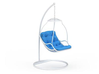 秋千吊椅3d模型
