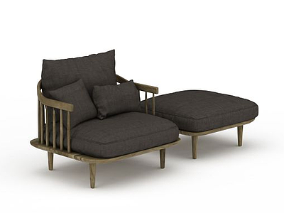 布艺沙发模型3d模型