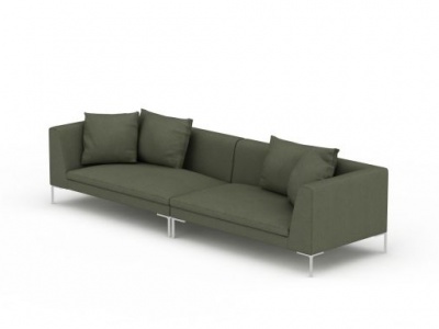 现代极简主义沙发模型