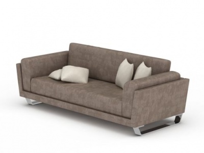 客厅扶手沙发模型3d模型