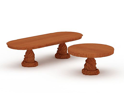 欧式桌子模型