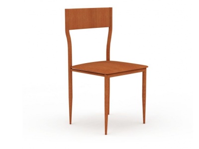 实木餐椅模型