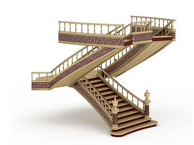 3d楼梯免费模型