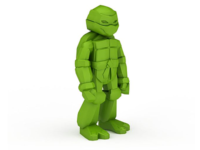 3d忍者神龟模型