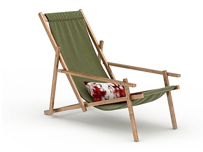 躺椅模型3d模型
