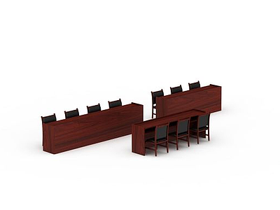 会议室桌椅模型
