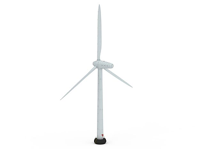 3d风力发电设备免费模型