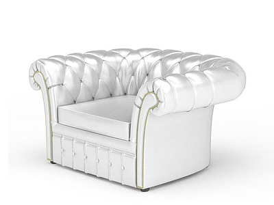 3d现代单人沙发免费模型