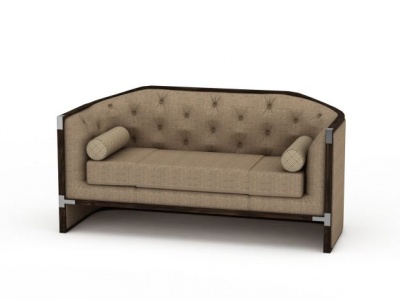 3d现代欧式沙发模型