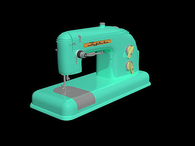 缝纫机3d模型