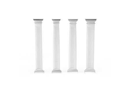 宫殿柱子模型