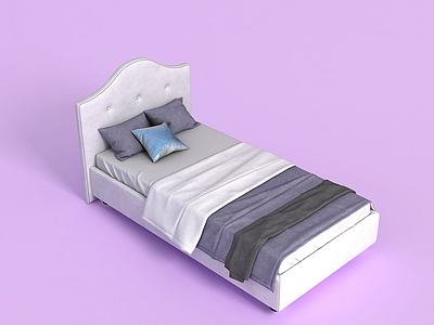 儿童房家具床3d模型