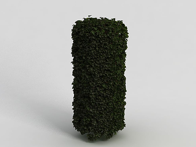 灌木3d模型