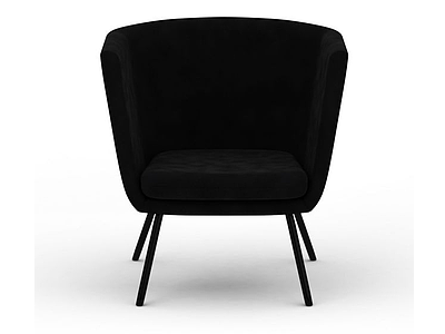 高靠背沙发椅模型3d模型