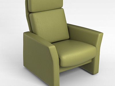3d欧式沙发椅模型