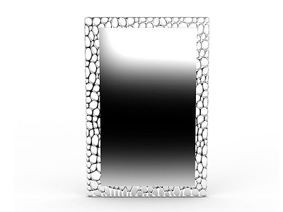 3d欧式风格装饰镜子免费模型