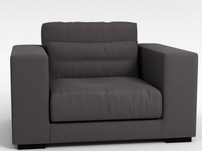 3d单人沙发椅模型