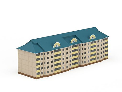 住宅楼模型3d模型