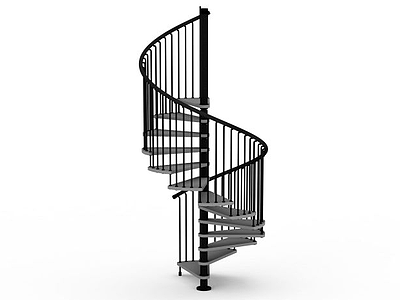 3d手扶楼梯免费模型