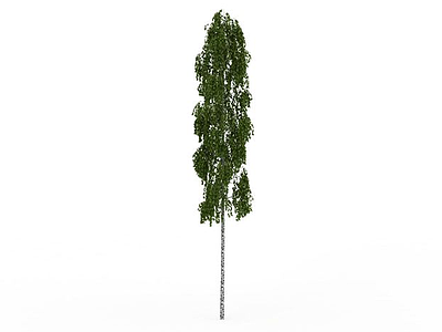 室外装饰树模型3d模型