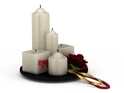 3d蜡烛免费模型