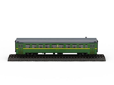 3d载人火车免费模型