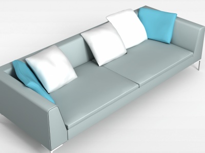 3d现代客厅简约沙发模型