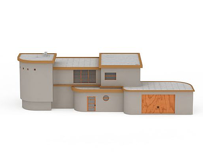 房屋建筑模型3d模型