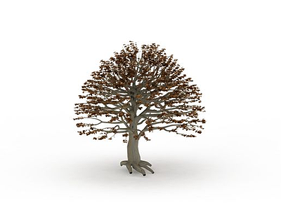 蘑菇形观赏树模型